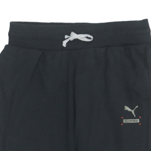 Womens UK Size S PUMA Regular Fit Jogger Black Trousers