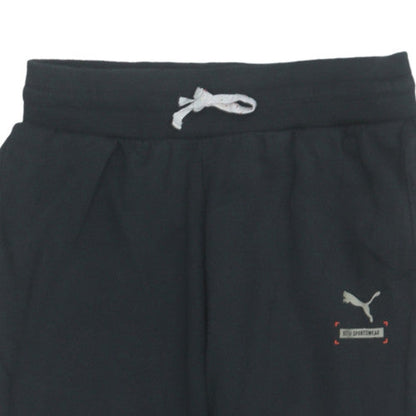 Womens UK Size S PUMA Regular Fit Jogger Black Trousers