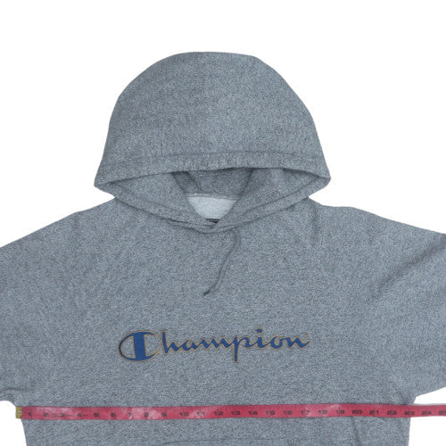Mens UK Size L Champion Grey Pullover Hoodie