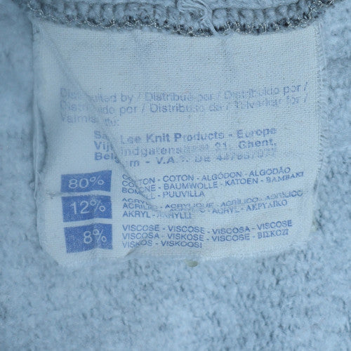 Mens UK Size L Champion Grey Pullover Hoodie