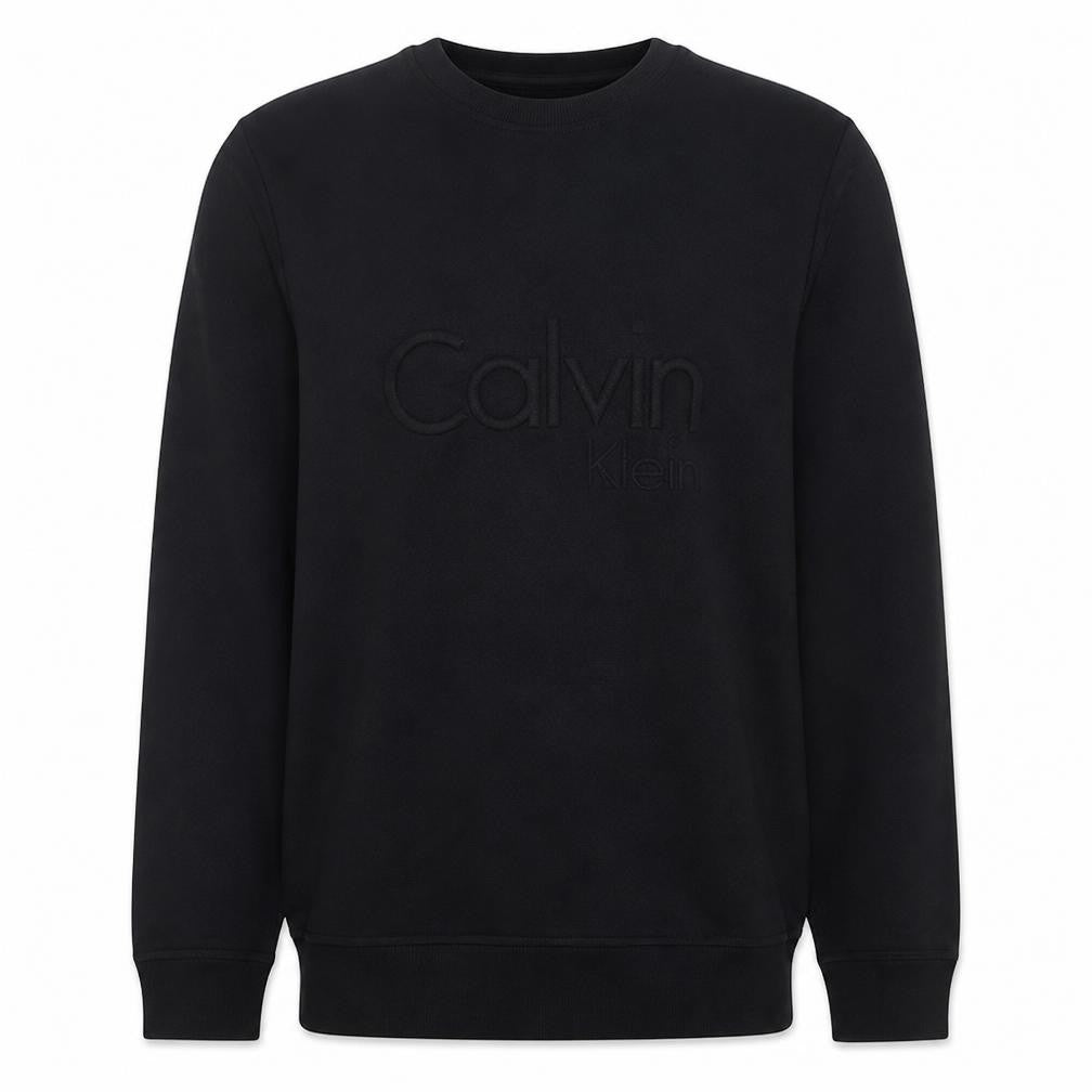 Mens UK Size L Calvin Klein Black Pullover Sweatshirt