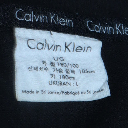 Mens UK Size L Calvin Klein Black Pullover Sweatshirt