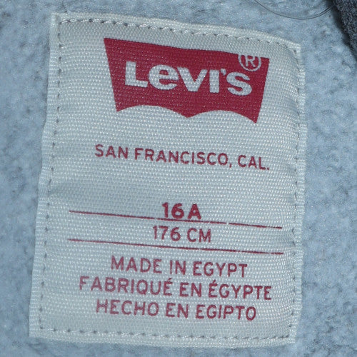 Boys UK Size 16 Years Levi's Grey Pullover Hoodie