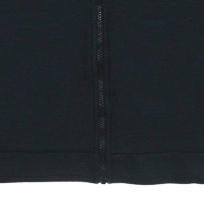 Nike Boys Black Full Zip Hoodie XL 158-170cm Fleece Lined Sportswear