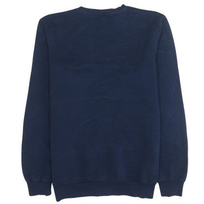 Mens UK Size M adidas Blue Pullover Sweatshirt