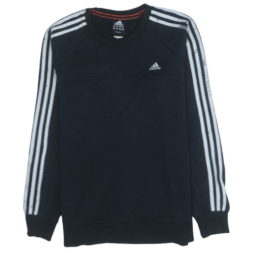 Mens UK Size M adidas Black Pullover Sweatshirt