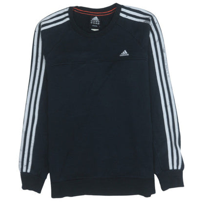 Mens UK Size M adidas Black Pullover Sweatshirt