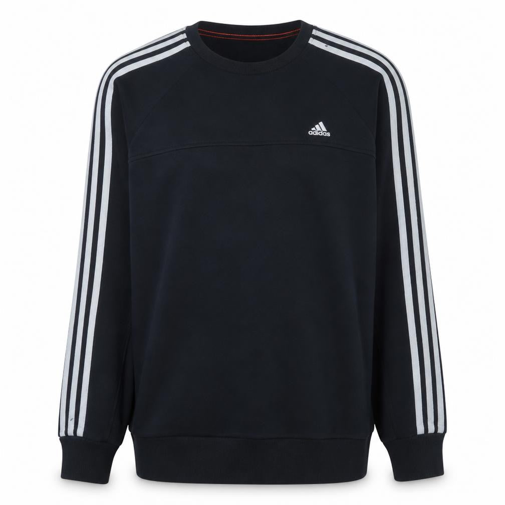 Mens UK Size M adidas Black Pullover Sweatshirt