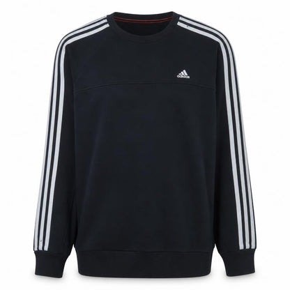 Mens UK Size M adidas Black Pullover Sweatshirt