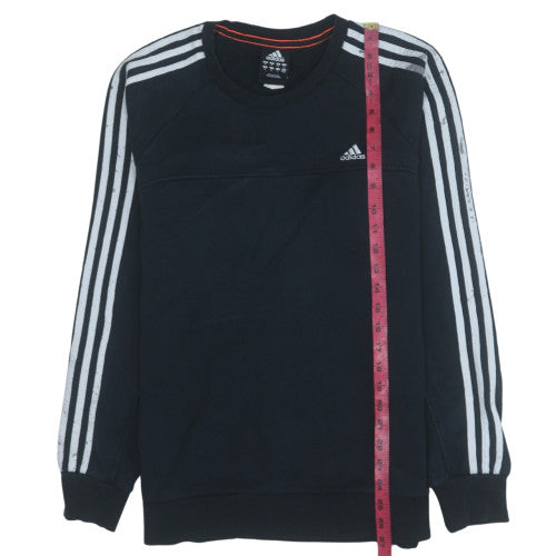 Mens UK Size M adidas Black Pullover Sweatshirt