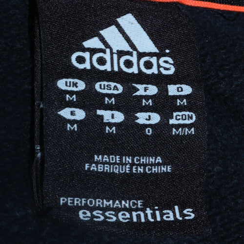 Mens UK Size M adidas Black Pullover Sweatshirt