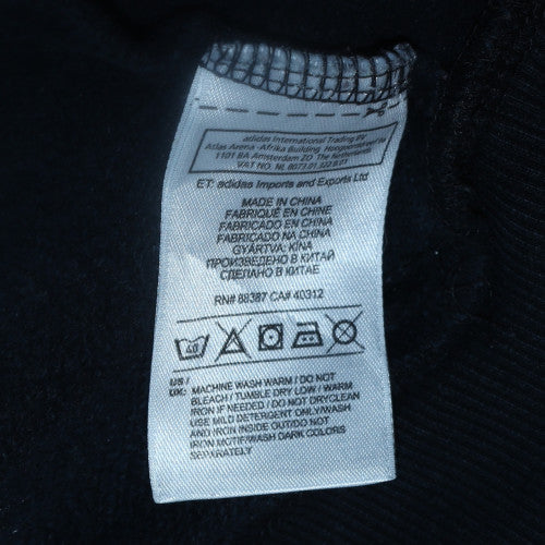 Mens UK Size M adidas Black Pullover Sweatshirt