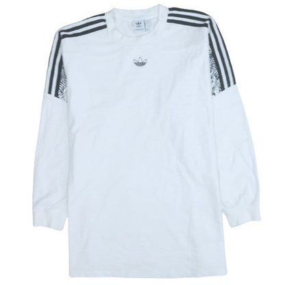 Womens UK Size 12 adidas White Pullover Sweatshirt