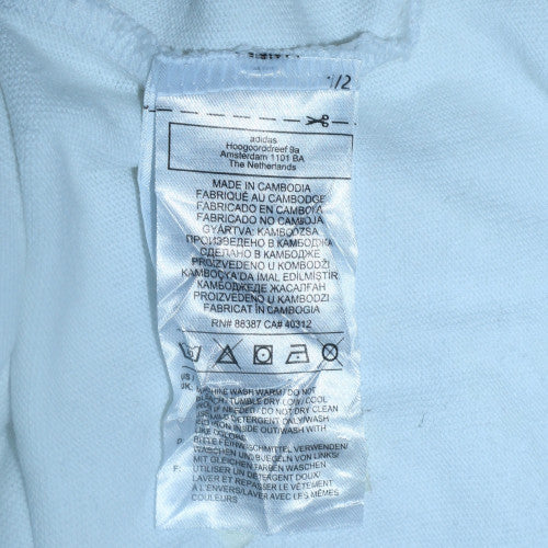 Womens UK Size 12 adidas White Pullover Sweatshirt