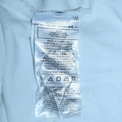 Womens UK Size 12 adidas White Pullover Sweatshirt