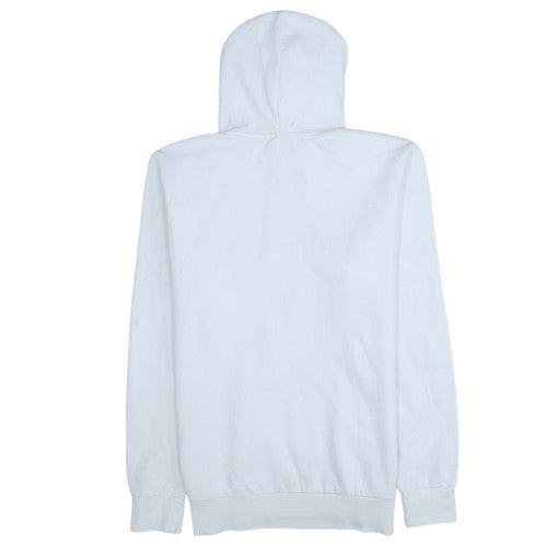 Womens UK Size L PUMA White Pullover Hoodie