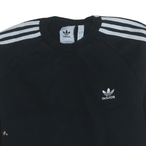 Mens UK Size L adidas Black Pullover Sweatshirt