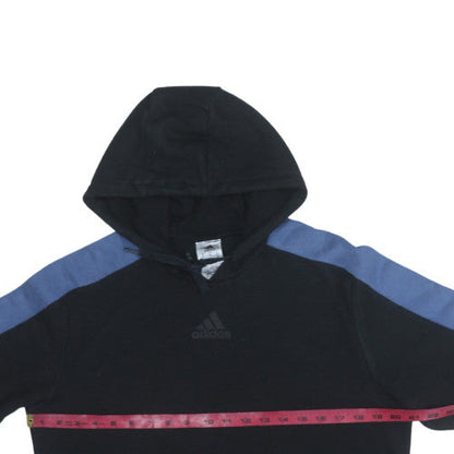 Mens UK Size M adidas Black Pullover Hoodie