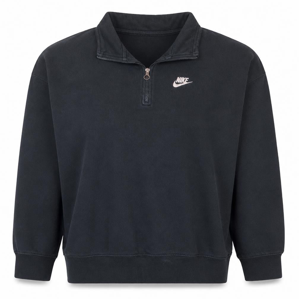 Womens UK Size S Nike Black Pullover Sweatshirt