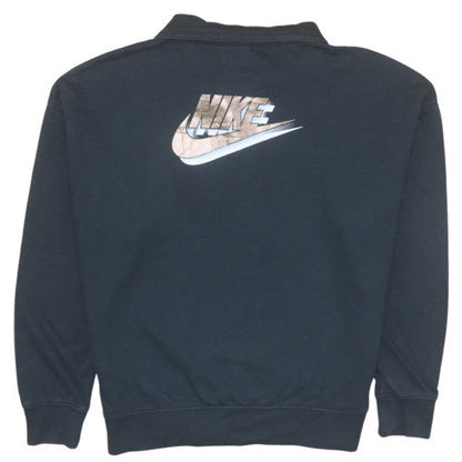 Womens UK Size S Nike Black Pullover Sweatshirt