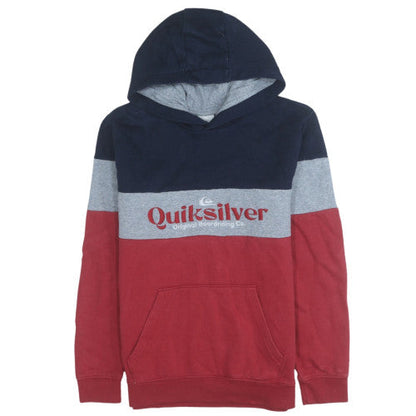Boys UK Size 14 Years Quiksilver Multicoloured Pullover Hoodie