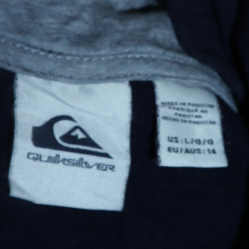 Boys UK Size 14 Years Quiksilver Multicoloured Pullover Hoodie