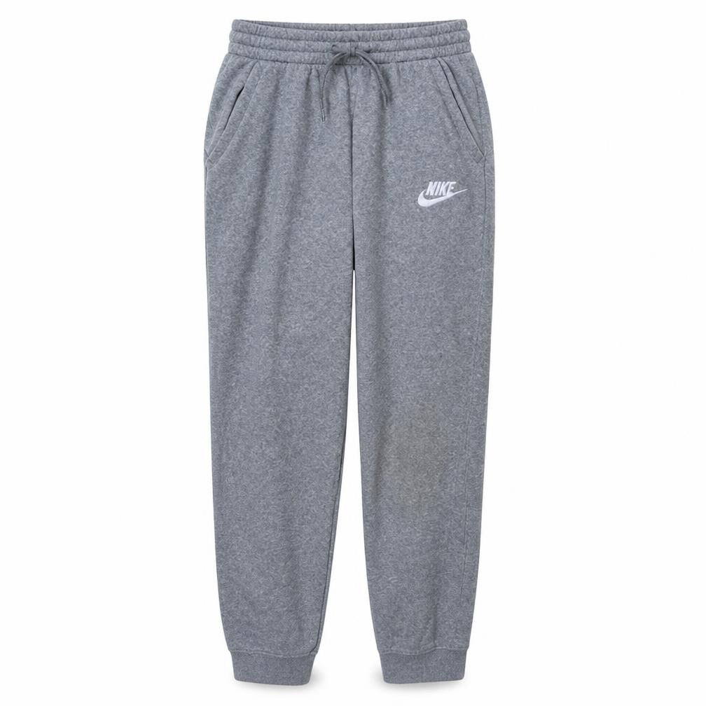 Nike Boys Grey Jogger Trousers XL 158-170cm Elastic Waist Fleece