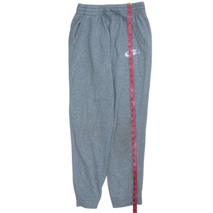 Nike Boys Grey Jogger Trousers XL 158-170cm Elastic Waist Fleece
