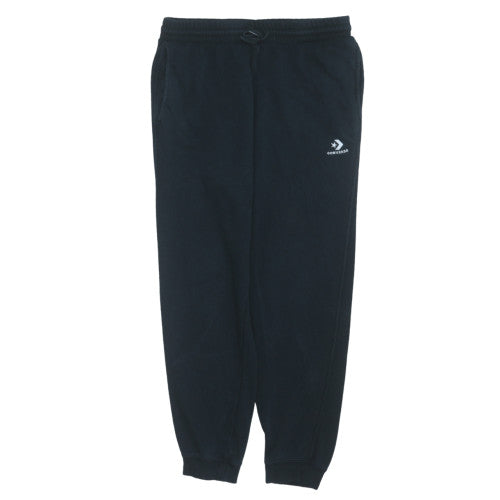Mens UK Size M Converse Regular Fit Jogger Black Trousers