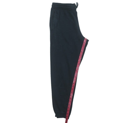 Mens UK Size M Converse Regular Fit Jogger Black Trousers