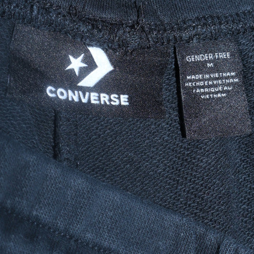Mens UK Size M Converse Regular Fit Jogger Black Trousers