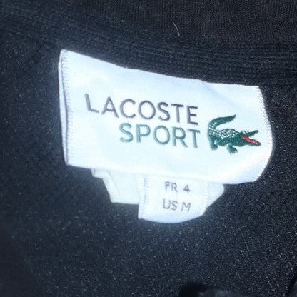 Mens UK Size M Lacoste Black Pullover Hoodie