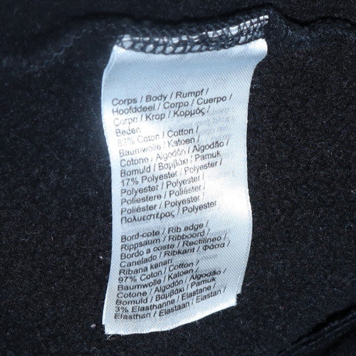 Mens UK Size M Lacoste Black Pullover Hoodie
