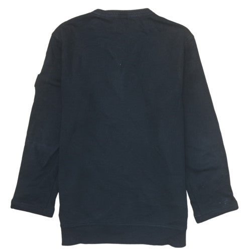 Mens UK Size L HUGO BOSS Black Pullover Sweatshirt