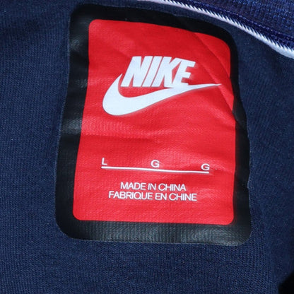 Mens UK Size L Nike Blue Pullover Sweatshirt
