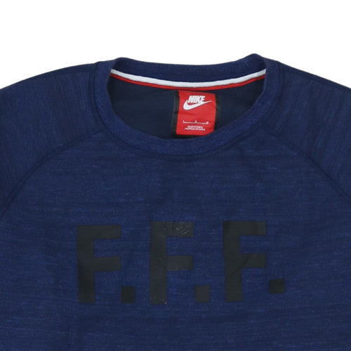 Mens UK Size L Nike Blue Pullover Sweatshirt