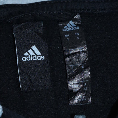 Mens UK Size S adidas Black Full Zip Hoodie