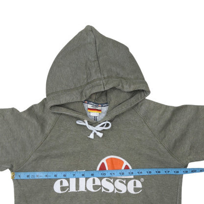 Mens UK Size S ellesse Green Pullover Hoodie