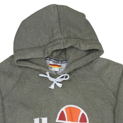 Mens UK Size S ellesse Green Pullover Hoodie