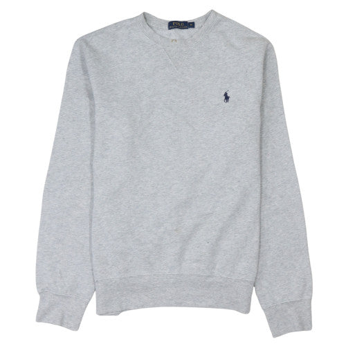 Mens UK Size M Ralph Lauren Grey Pullover Sweatshirt