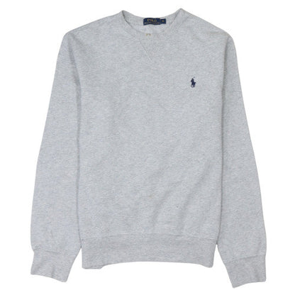 Mens UK Size M Ralph Lauren Grey Pullover Sweatshirt