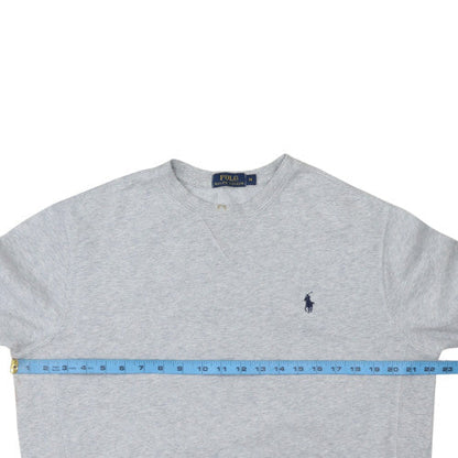 Mens UK Size M Ralph Lauren Grey Pullover Sweatshirt