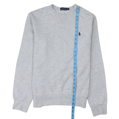 Mens UK Size M Ralph Lauren Grey Pullover Sweatshirt