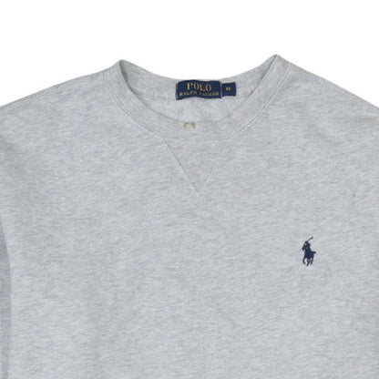 Mens UK Size M Ralph Lauren Grey Pullover Sweatshirt