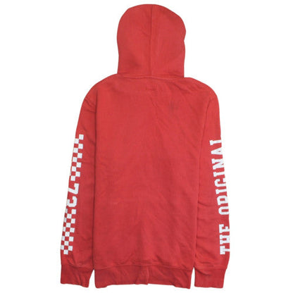 Mens UK Size M Levi's Red Pullover Hoodie