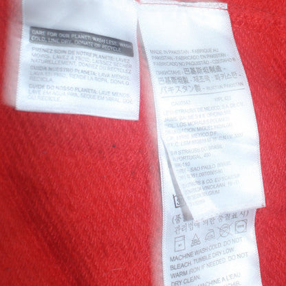 Mens UK Size M Levi's Red Pullover Hoodie