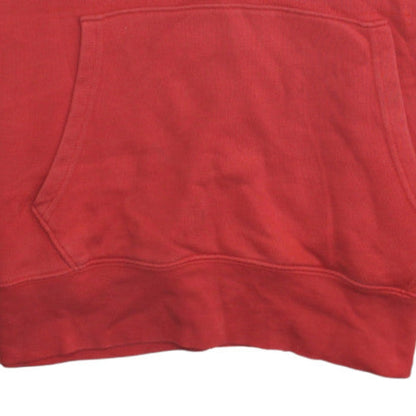 Mens UK Size M Levi's Red Pullover Hoodie
