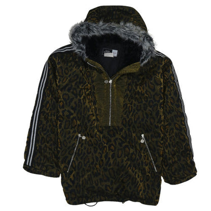 Womens UK Size M High Society Brown Anorak Coat