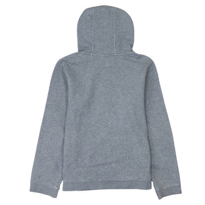 Nike Boys Grey Pullover Hoodie XL 158-170cm Fleece Lined Casual Sweatshirt