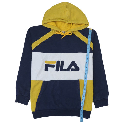 Womens UK Size M FILA Multicoloured Pullover Hoodie